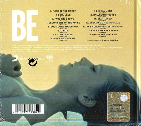 Be (Deluxe Edition) - CD Audio di Beady Eye (Liam Gallagher) - 2
