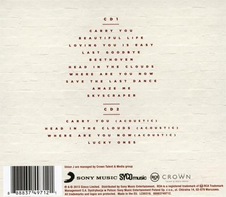 Union J (Deluxe) - CD Audio di Union J - 2