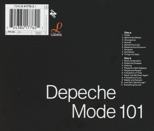 101 - CD Audio di Depeche Mode - 2