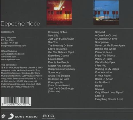 The Singles 81-98 - CD Audio di Depeche Mode - 2