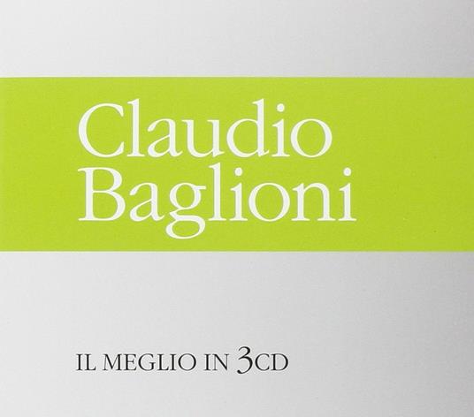 Il Meglio in 3cd - Claudio Baglioni - CD