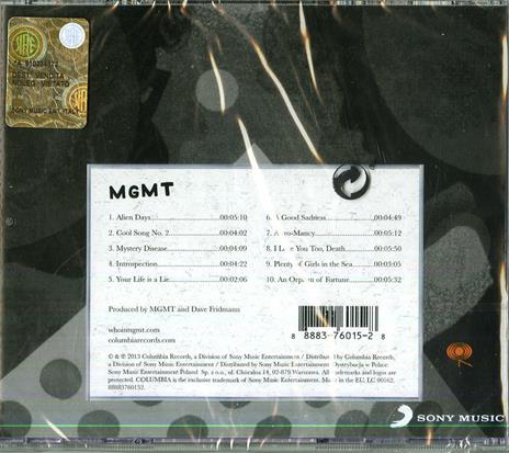 Mgmt - CD Audio di MGMT - 2