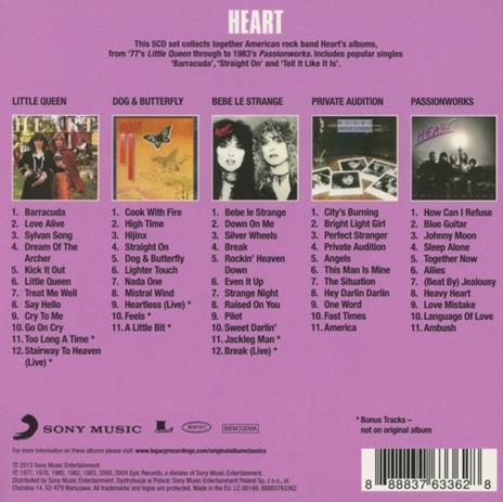 Original Album Classics - CD Audio di Heart - 2