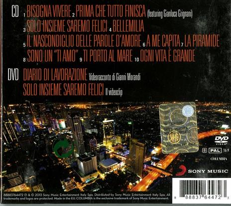 Bisogna vivere (Deluxe Edition) - CD Audio + DVD di Gianni Morandi - 2