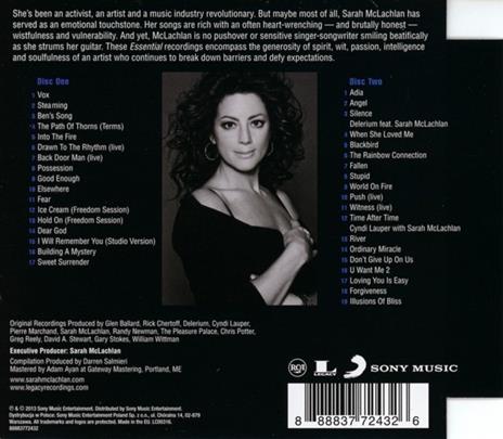 Essential - CD Audio di Sarah McLachlan - 2