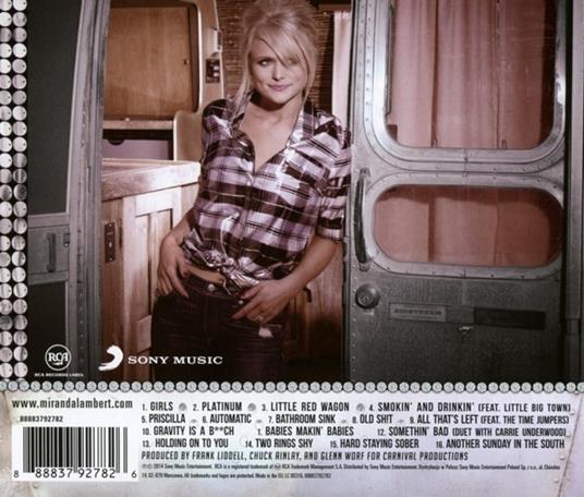 Platinum - CD Audio di Miranda Lambert - 2