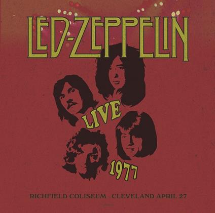 Live At Richfield Coliseum In Cleveland - Vinile LP di Led Zeppelin