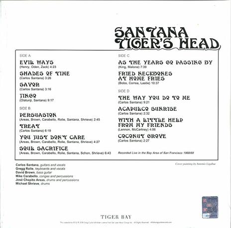 Tiger's Head - Vinile LP + CD Audio di Santana - 2