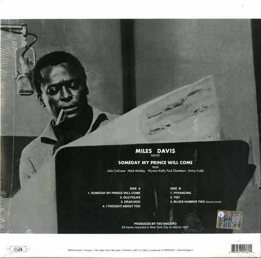 Someday mPrince Will Come (+ Bonus Tracks) - Vinile LP di Miles Davis - 2