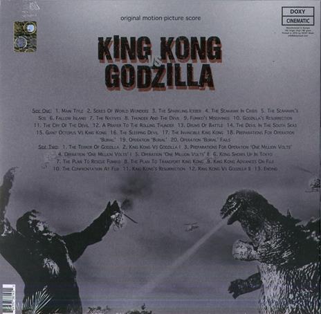 King Kong vs. Godzilla (Colonna sonora) - Vinile LP di Akira Ifukube - 2