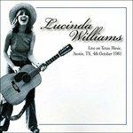 Live on Texas Music, Austin Tx 04-10-1981 (180 gr.) - Vinile LP di Lucinda Williams