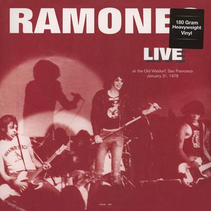 Live at the Old Waldorf San Francisco - Vinile LP di Ramones