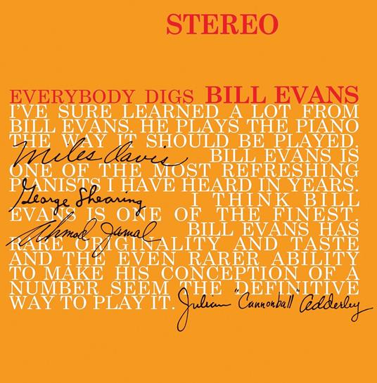 Everybody Digs Bill Evans - Vinile LP di Bill Evans