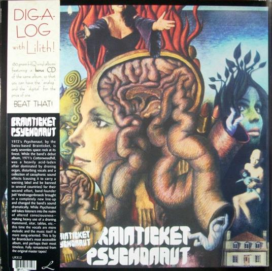 Psychonaut - Vinile LP + CD Audio di Brainticket