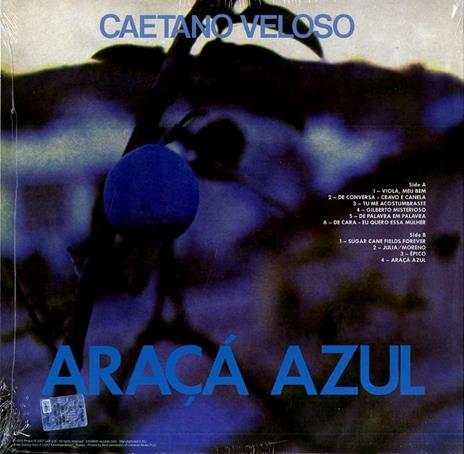 Araca Azul - Vinile LP di Caetano Veloso - 2