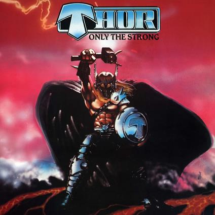 Only The Strong (Red-Black Splatter) - Vinile LP di Thor