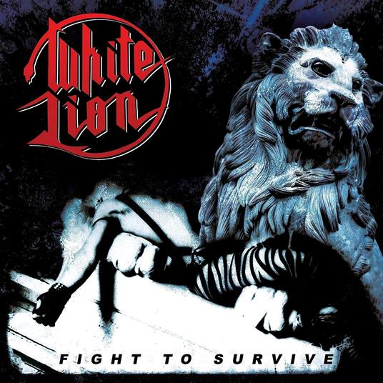 Fight To Survive (White-Black-Red Splatter) - Vinile LP di White Lion