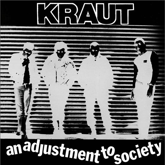 An Adjustment To Society (Black-White Splatter) - Vinile LP di Kraut
