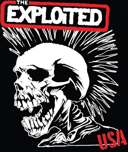 Usa (Blue) - Vinile LP di Exploited