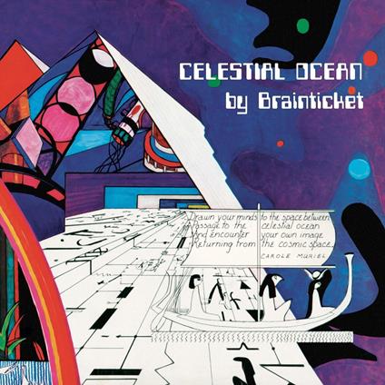 Celestial Ocean (Blue-Red Splatter) - Vinile LP di Brainticket