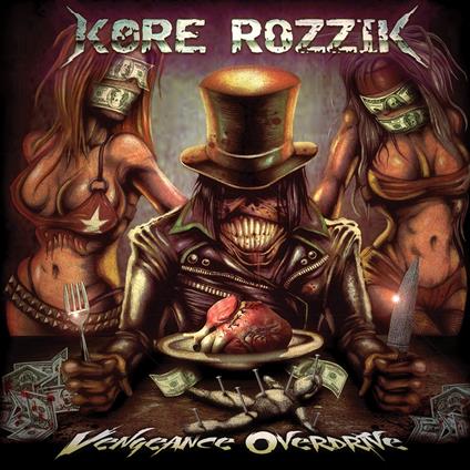 Vengeance Overdrive (Red, Black Splatter) - Vinile LP di Kore Rozzik