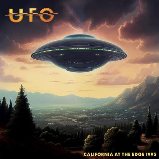 California At The Edge 1995 (Red) - Vinile LP di UFO