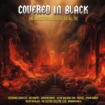 Covered In Black: Industrial Tribute To AC/DC - Vinile LP