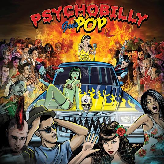 Psychobilly Goes Pop (Purple Marble Vinyl) - Vinile LP