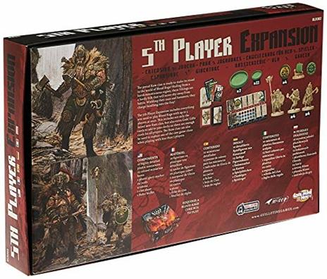 Blood Rage. Espansione 5° Giocatore. Gioco da tavolo - 3