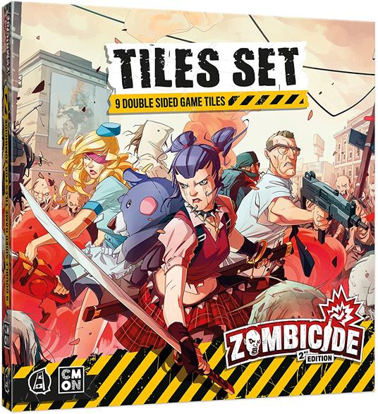Zombicide, 2a Ed.-Tile Set. Esp. - ML. Gioco da tavolo
