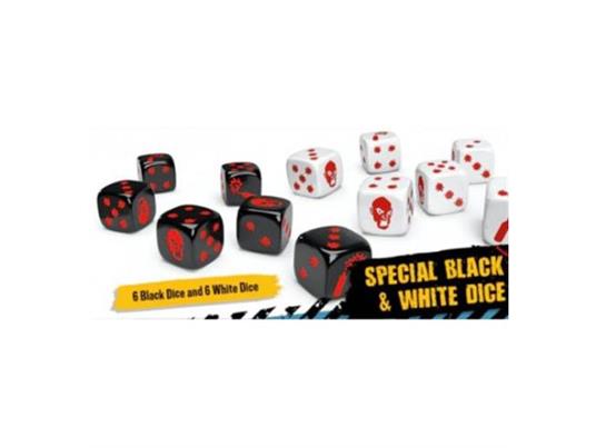 Zombicide - Seconda Edizione - Special Black And White Dice
