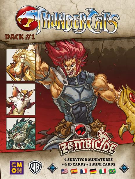 Zombicide Black Plague - Thundercats Pack 1. Set agg. - ITA. Gioco da tavolo - 2