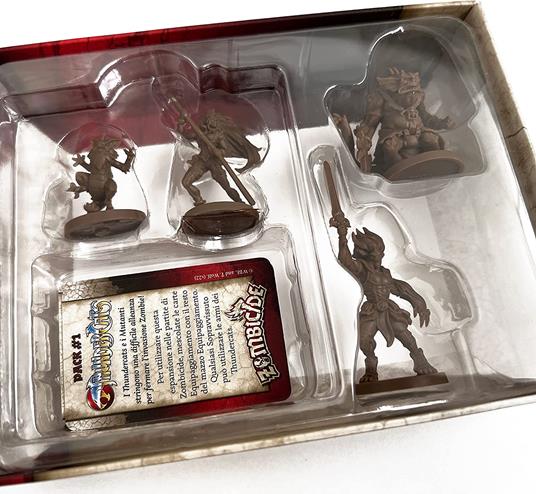Zombicide Black Plague - Thundercats Pack 1. Set agg. - ITA. Gioco da tavolo - 5