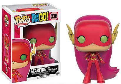 Action Figure Funko. Figurine Dc Comics Teen Titans Go !. Starfire As Flash Exclu Pop 10cm. 0889698100816 - 2