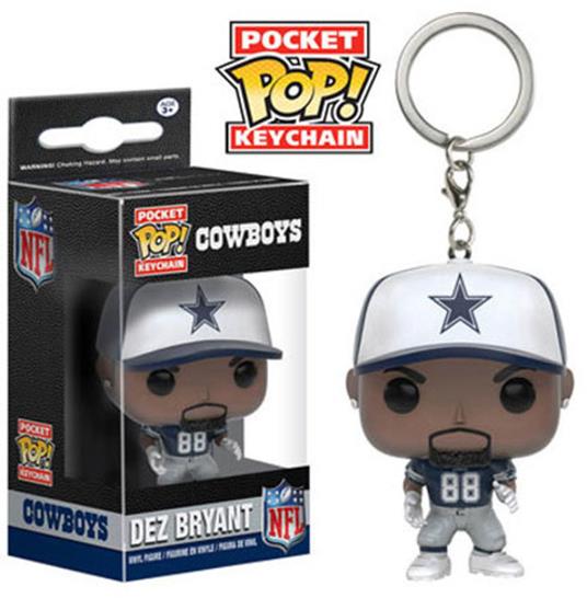 Funko Pocket POP! Keychain. Football NFL Dallas Cowboys DEZ BRYANT