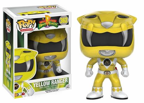Funko POP! Television Power Rangers. Yellow Ranger Vinyl Figure 10cm - 4