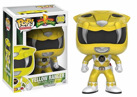 Funko POP! Television Power Rangers. Yellow Ranger Vinyl Figure 10cm - 4