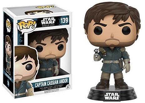 Funko POP! Star Wars Rogue One. Cassian in brown Jacket - 2