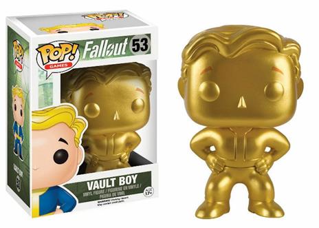 Funko POP! Games. Fallout Vault Boy Gold Variant Vinyl Figure 10cm limited - 3