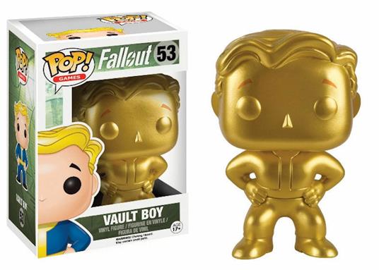 Funko POP! Games. Fallout Vault Boy Gold Variant Vinyl Figure 10cm limited - 3
