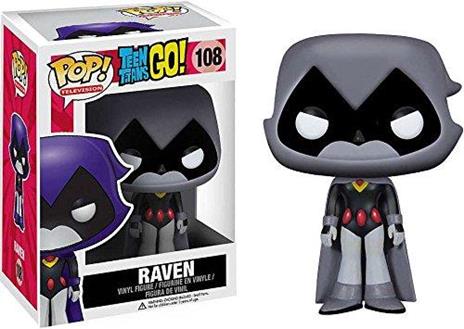 Funko POP! Television. Teen Titans Go! Raven. Grey Limited - 2