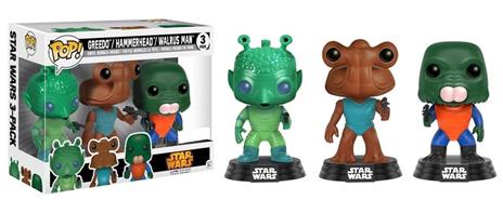 Funko POP! Star Wars. Greedo, Hammerhead, Walrus Mans