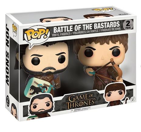 Funko POP Game Of Thrones. Jon Snow & Ramsey Bolton ´Battle Of Bastards´ 2-Pack - 3