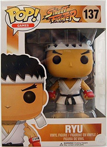 Funko POP! Games Street Fighter. RYU with headband White Variant