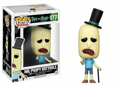 Funko POP! Animation. Rick & Morty Mr. Poopy Butthole - 3