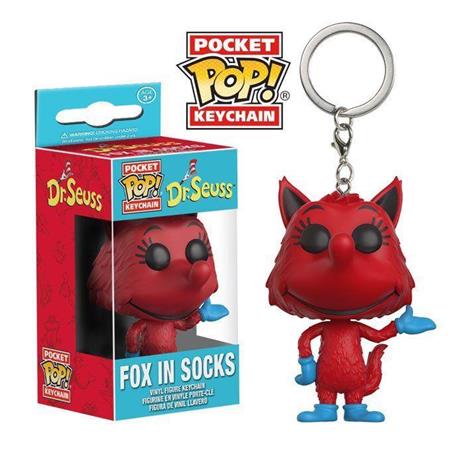 Funko Pocket POP! Keychain. Dr. Seuss Fox In Socks - 2