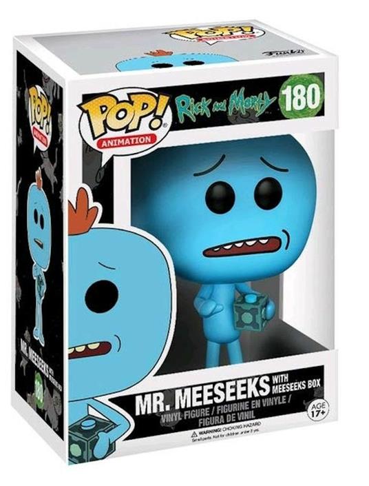 Funko POP! Animation. Rick & Morty Mr. Meeseeks with Meeseks Box - 3