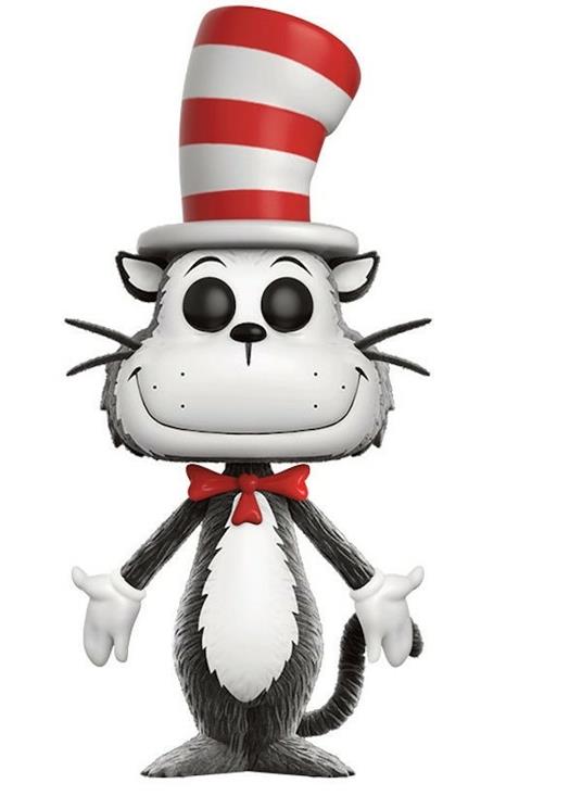 Funko POP! Books Dr. Seuss. Cat In The Hat Flocked - 3