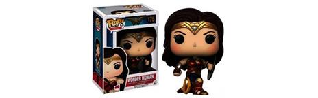 Funko POP! Marvel Wonder Woman The Movie. Wonder Woman Battle Pose with Shield Figure - 2