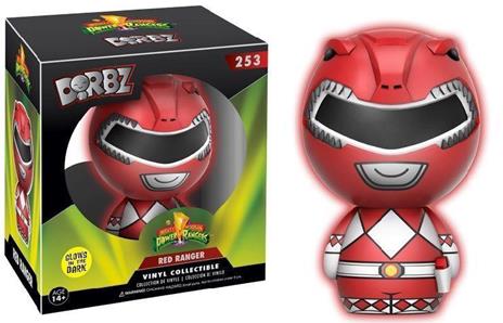 Funko Sugar Dorbz Power Rangers. Red Ranger Glow-In-The Dark Vinyl Figure 8cm limited - 2